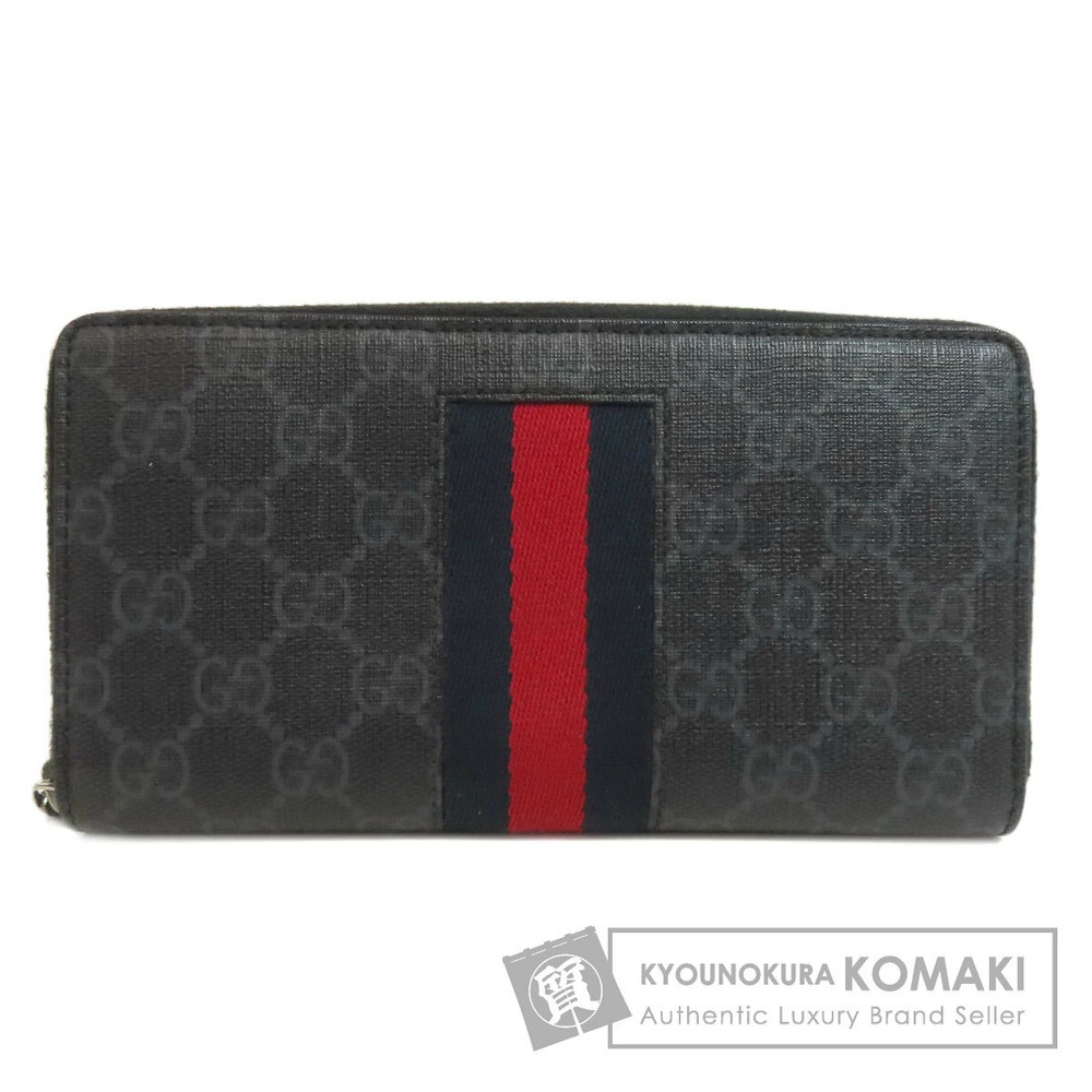 Gucci GG Supreme Sherry Long Wallet coin purse